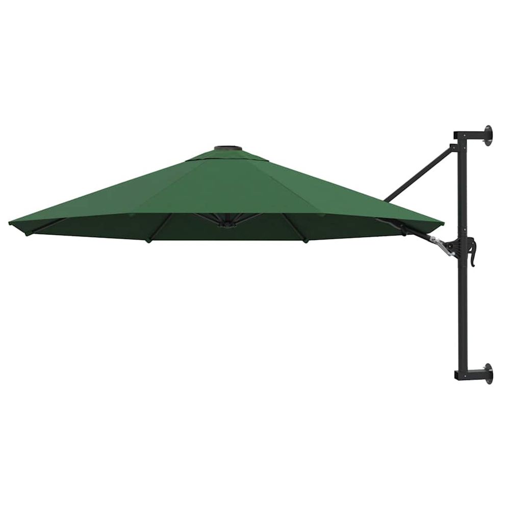 PARASOL MURAL AVEC MAT METAL 4-(868292)