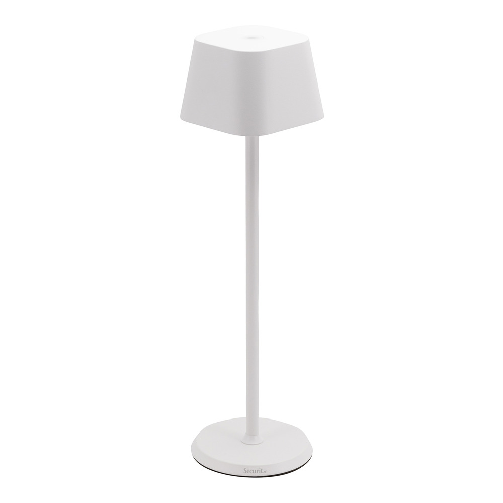 Lampe de table led - georgina - blanc - securit