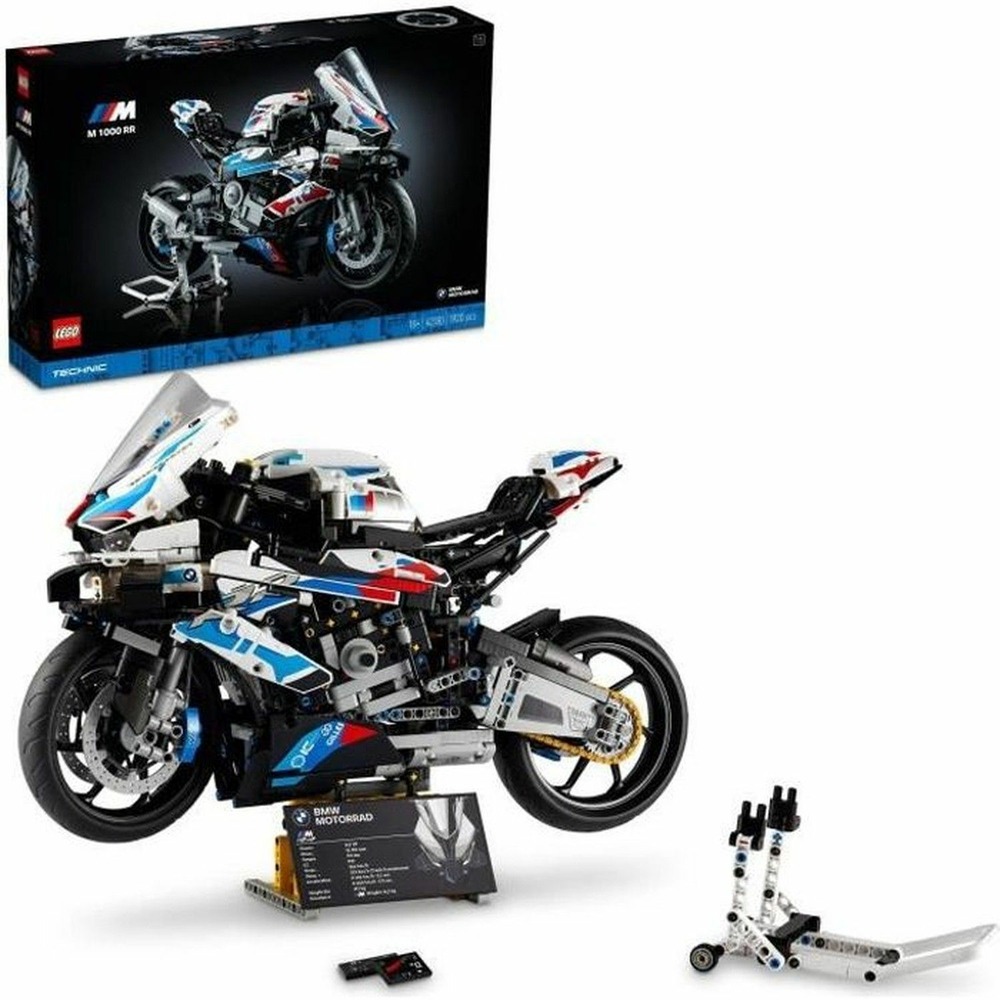 Lego technic bmw m 1000 rr, construction moto bmw, maquette moto gp, échelle 1:5