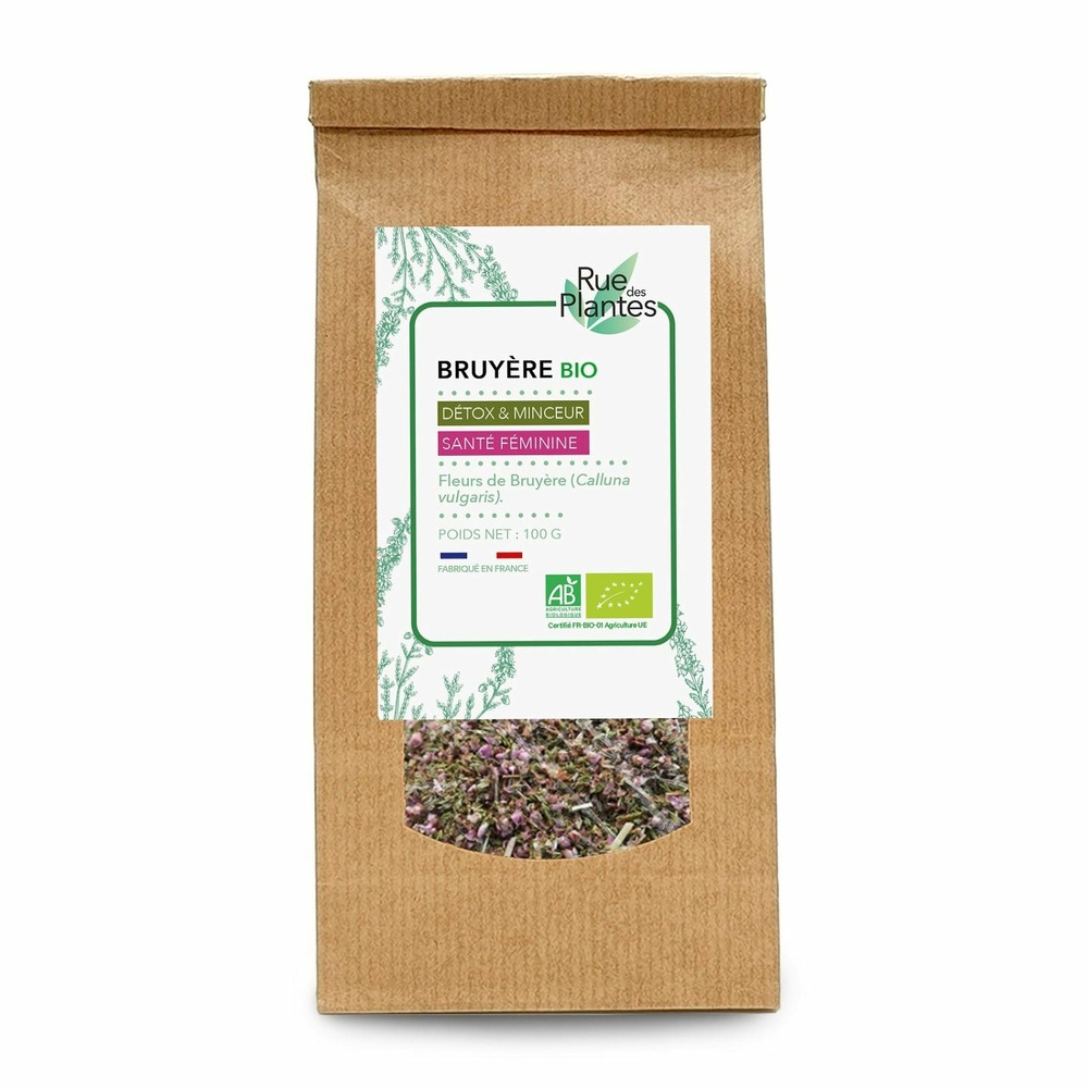 Bruyère bio sommités fleuries tisane 100 g