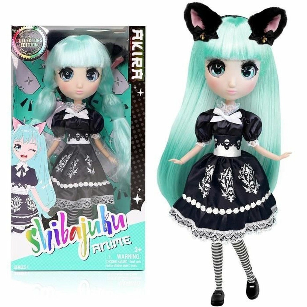 Grande poupée kawai style japon 30 cm - poupée akira licence officielle shibajuku anime