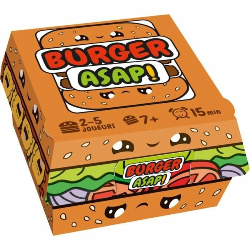Burger asap - asmodee - jeu de rapidité