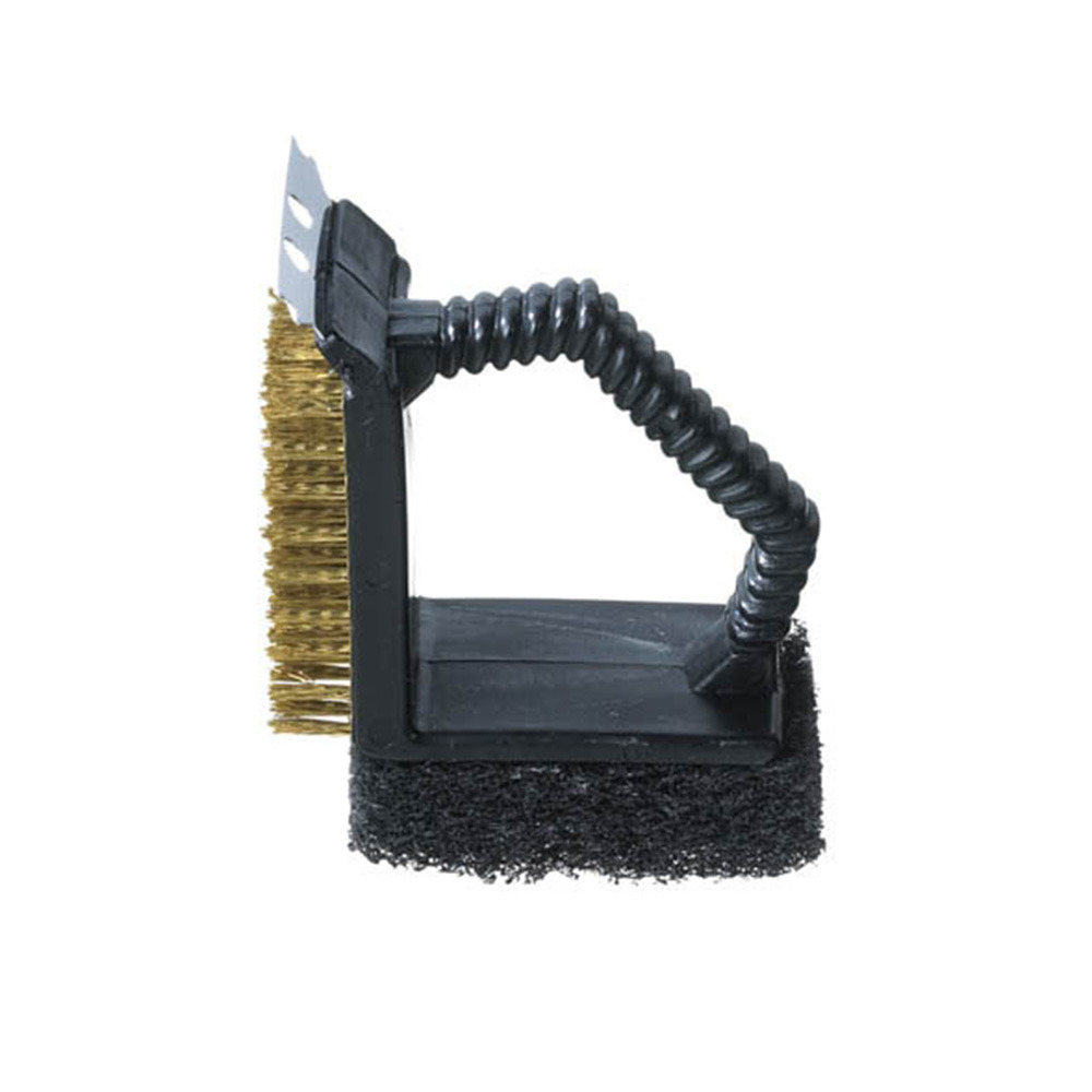 Brosse de nettoyage 3-en-1 pour barbecue garden grill