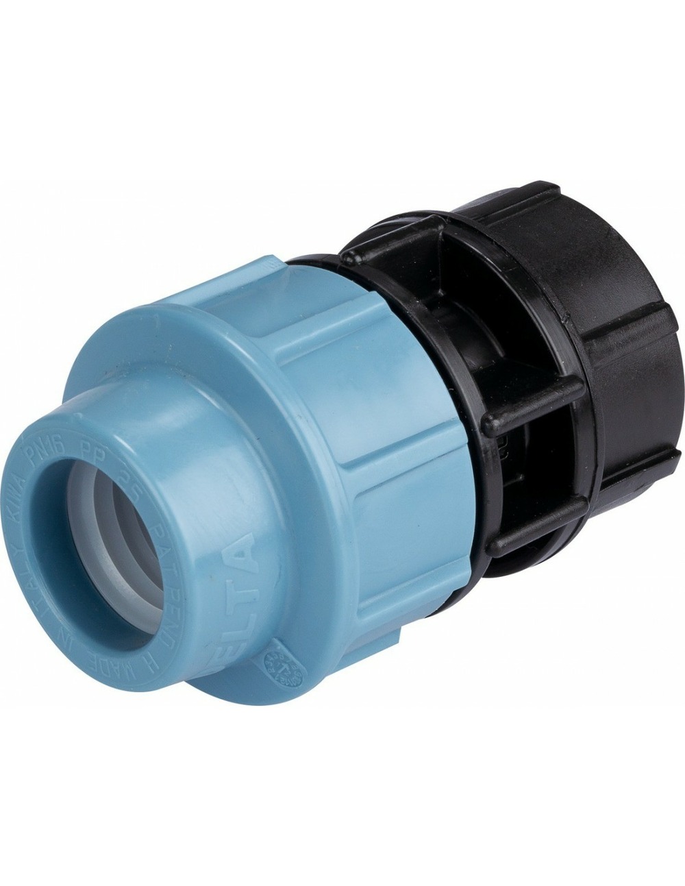 Raccord pour tuyau polyéthylène droit femelle 25mm - 26x34