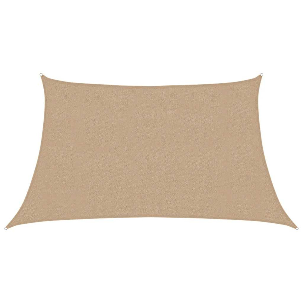 Voile d'ombrage 160 g/m² taupe 3/4x2 m pehd