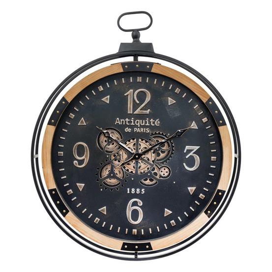 Horloge amri noir d70cm