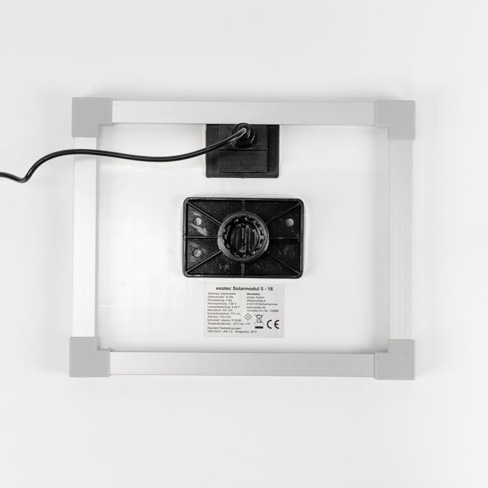 STILISTA Pompa Solare 5 W, Altezza di mandata Fino a 120 cm, Portata Fino a 450 l/h STILISTA Pompa Solare 5 W, Altezza di mandata Fino a 120 cm, Portata Fino a 450 l/h