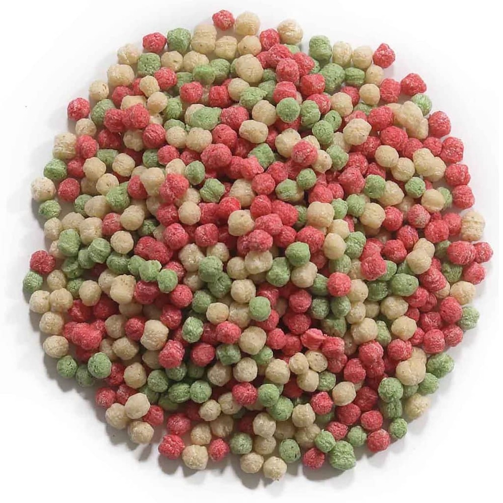 Nourriture pour poissons fish mix multicolour pellets