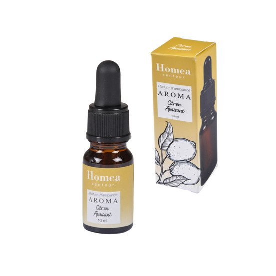 Huile parfumee ambiance aroma citron apaisant