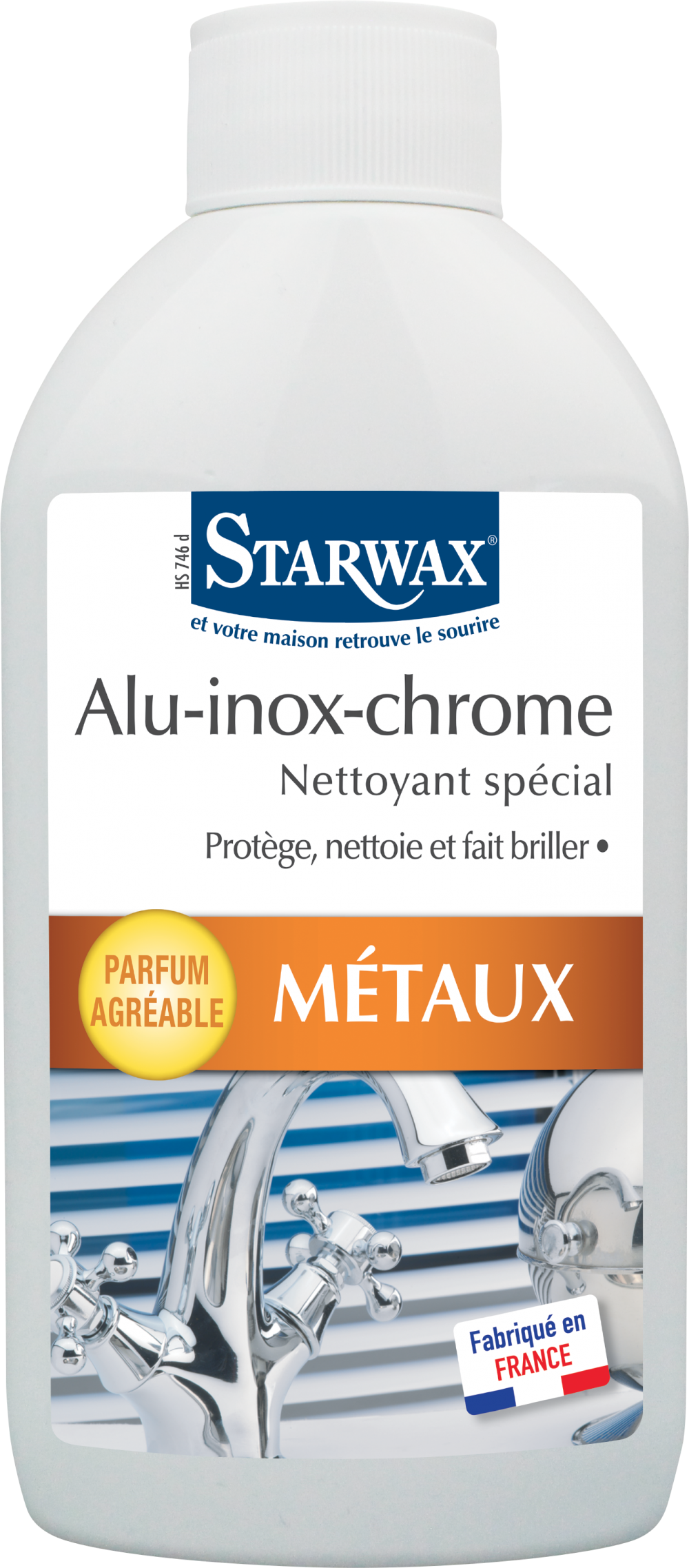Nettoyant aluminium, inox et chromé starwax métaux 0.2 l