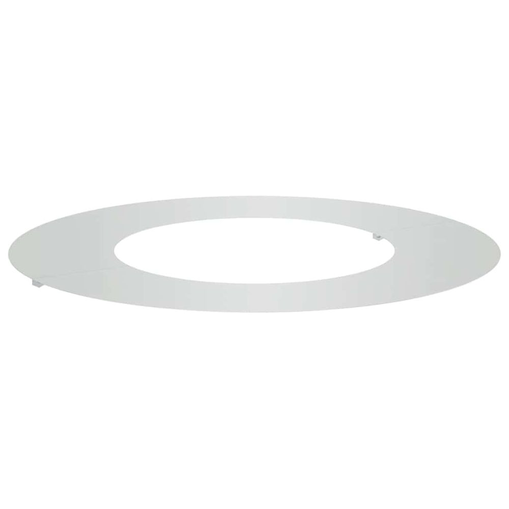 Adapté pour anneau d'arbre plat argent ø40/70 cm