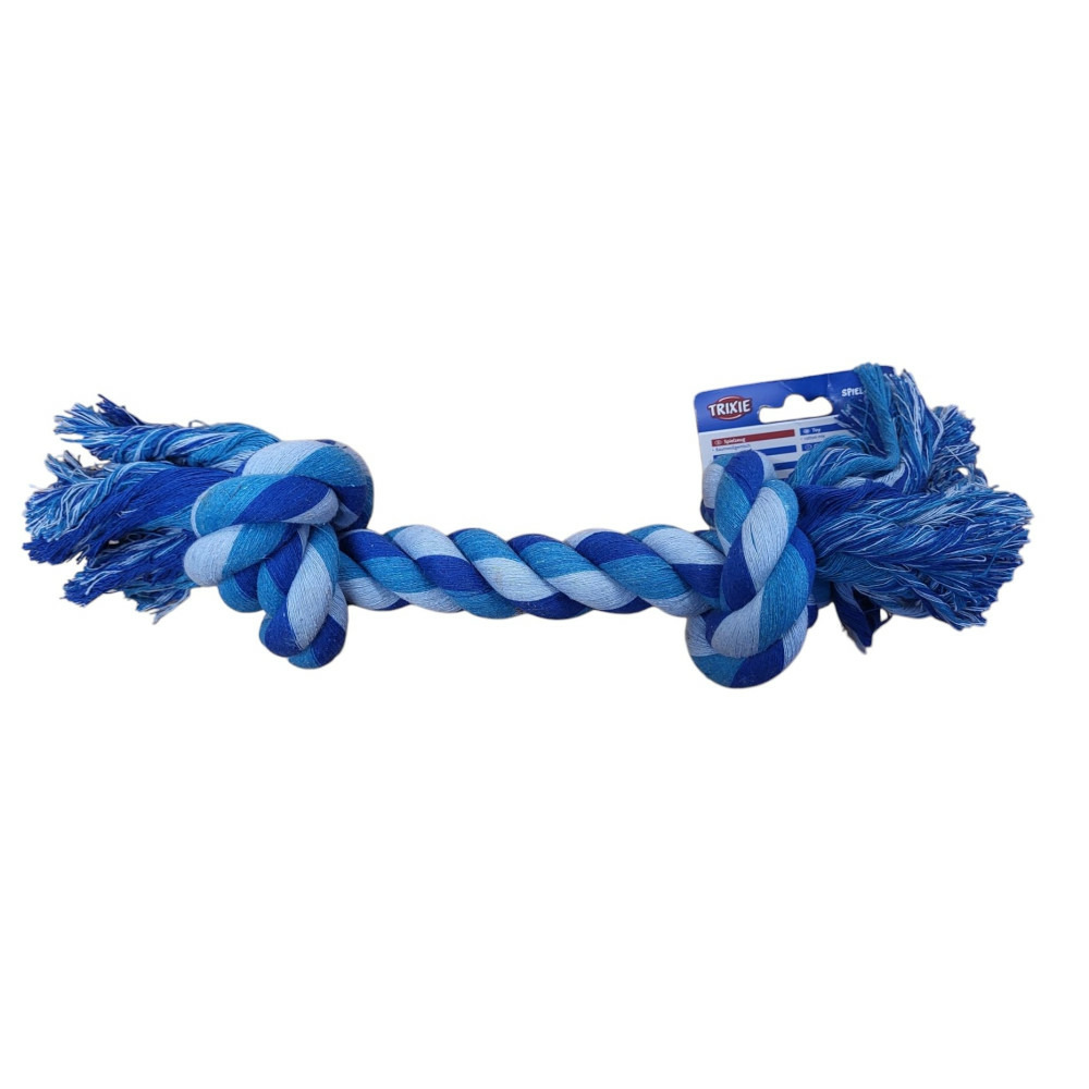 Corde de jeux pour chiens 40 cm couleur aléatoire.