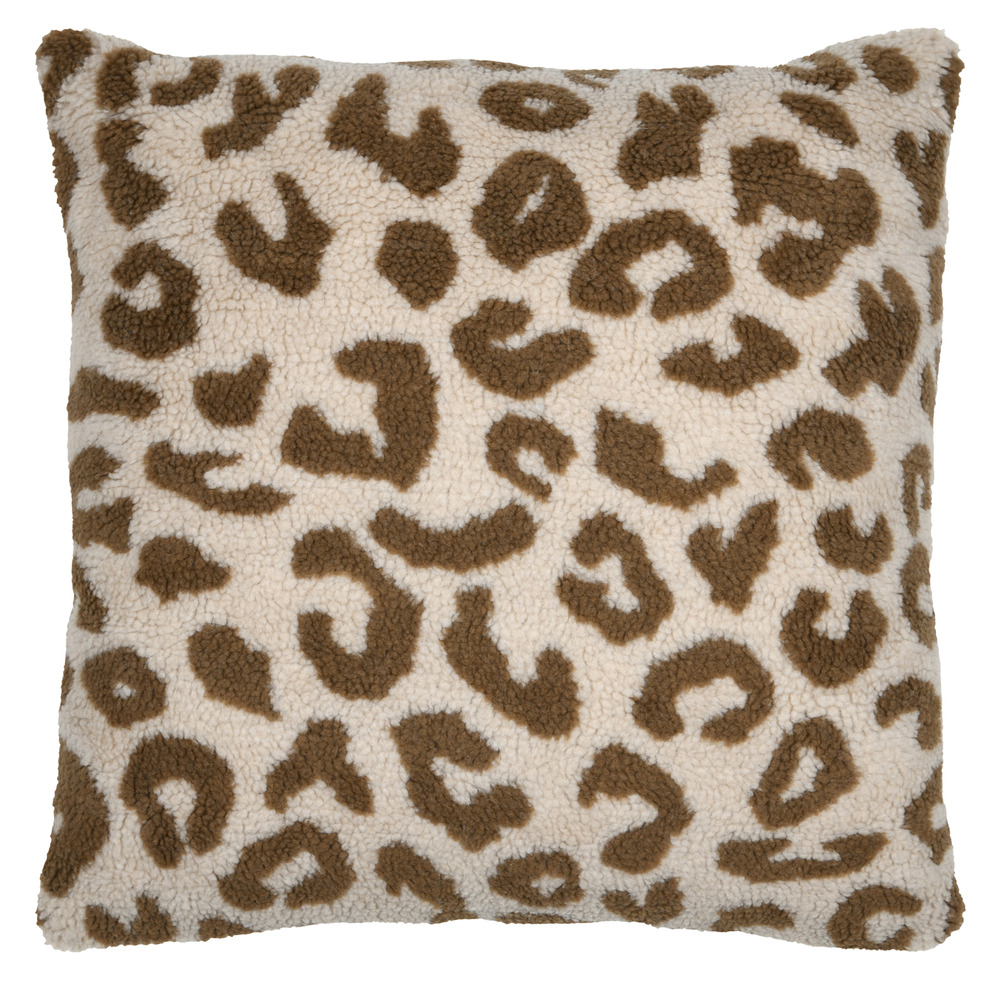 Lovely casa - coussin imprimé léopard