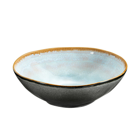 Shadow aqua - assiette creuse 19.5 cm (lot de 6)