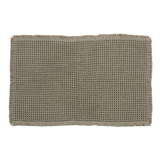 5five - tapis waffle 80x50cm vert