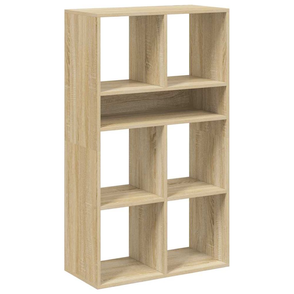 Bibliothèque chêne sonoma 66x31x112 cm bois d'ingénierie