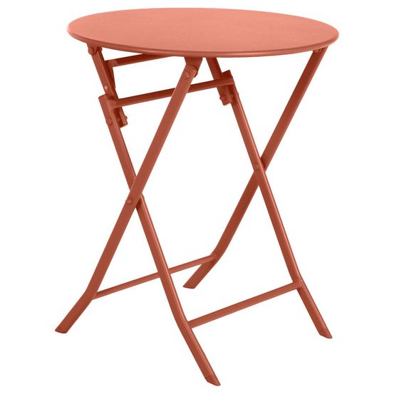 Table de jardin pliante ronde