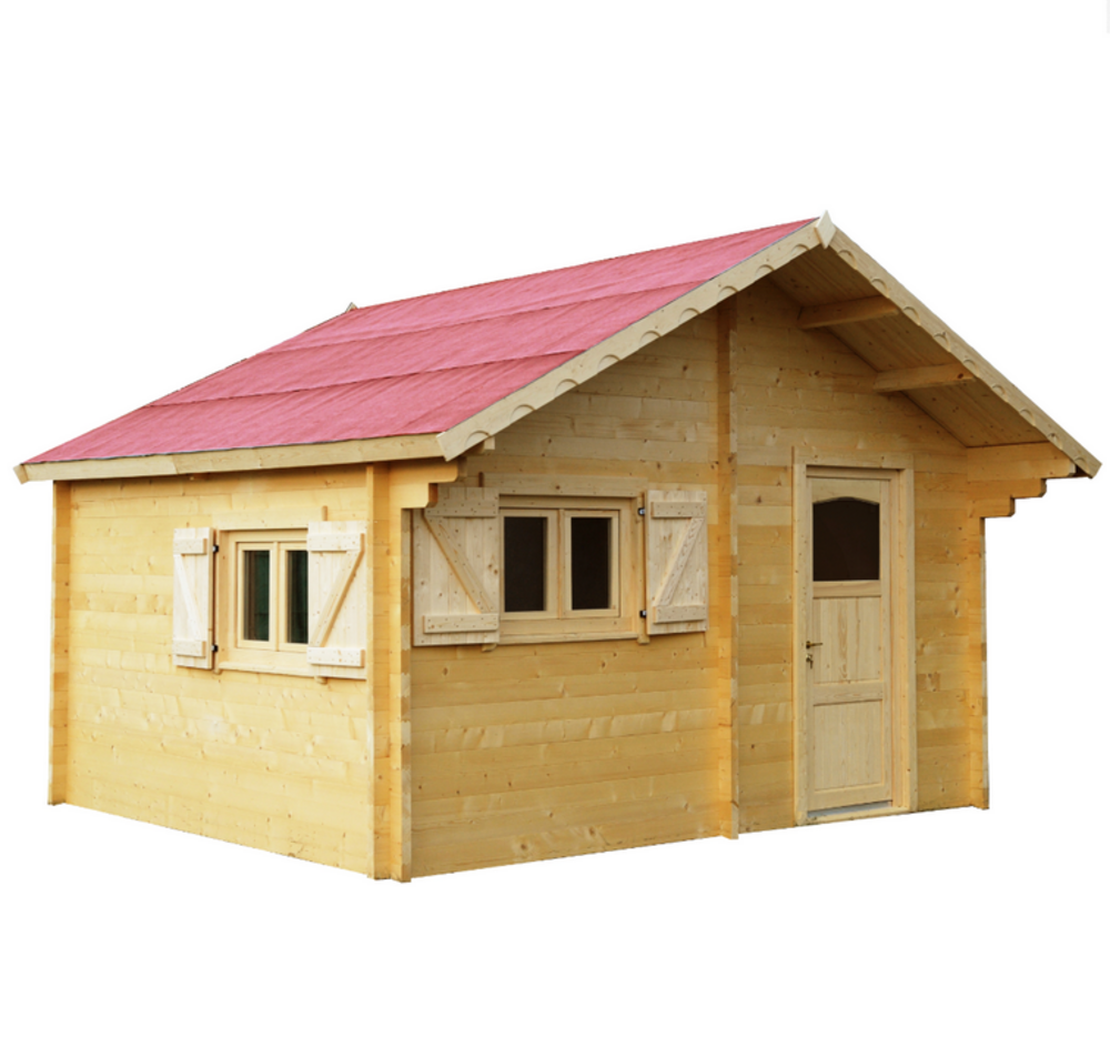 Abri de jardin 24.96 m2 bois naturel - cz 5040.02