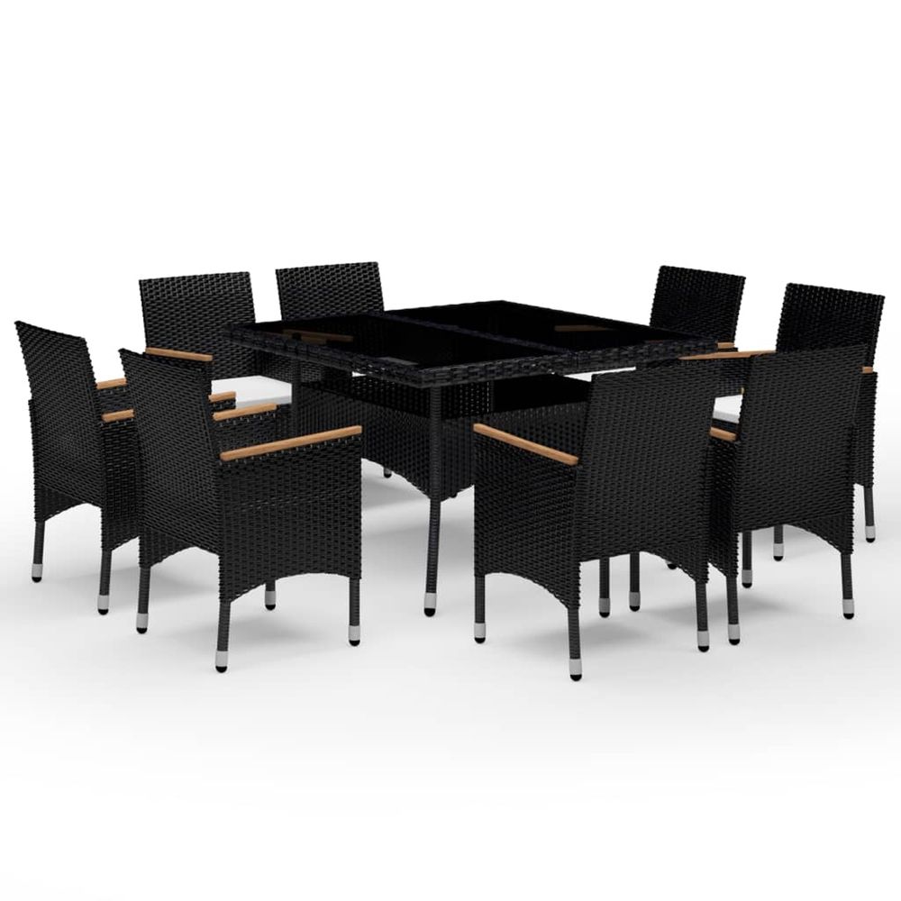 Ensemble Ã  dÃ®ner de jardin 9 pcs