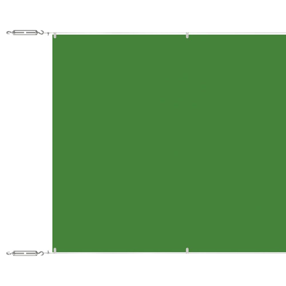 Auvent vertical vert clair 140x600 cm tissu oxford