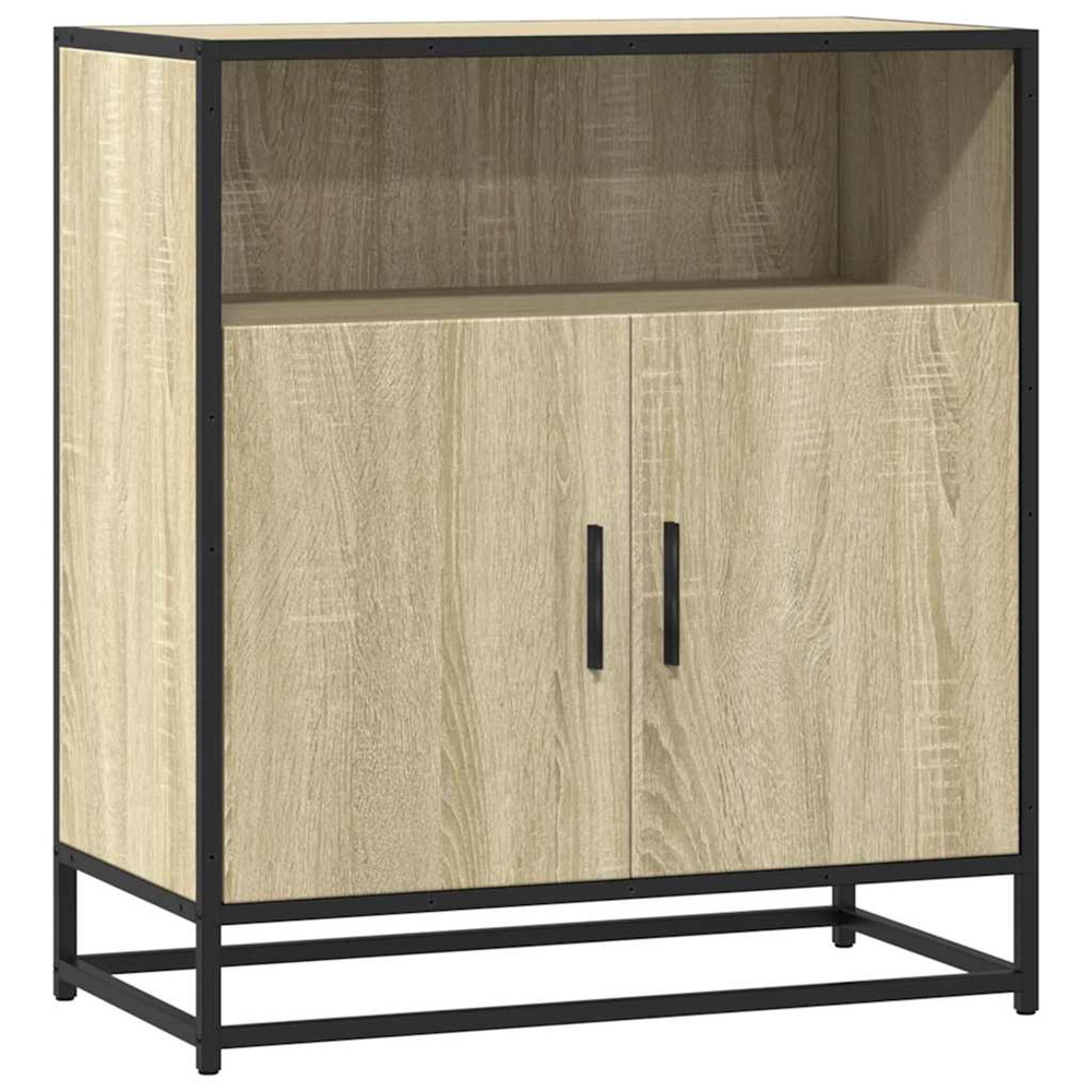 Buffet chêne sonoma 68x35x76 cm bois d'ingénierie
