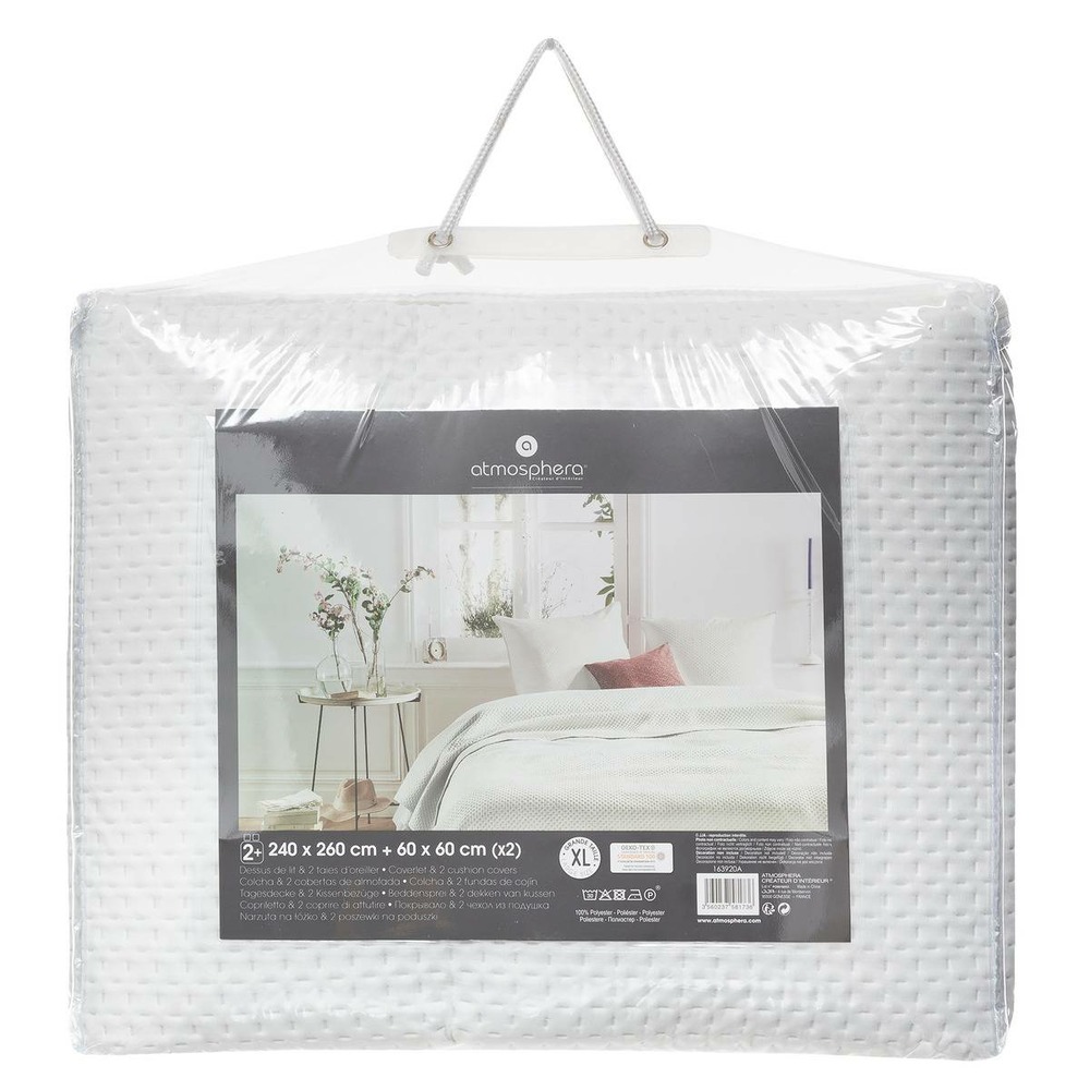 Dessus de lit + 2 taies 