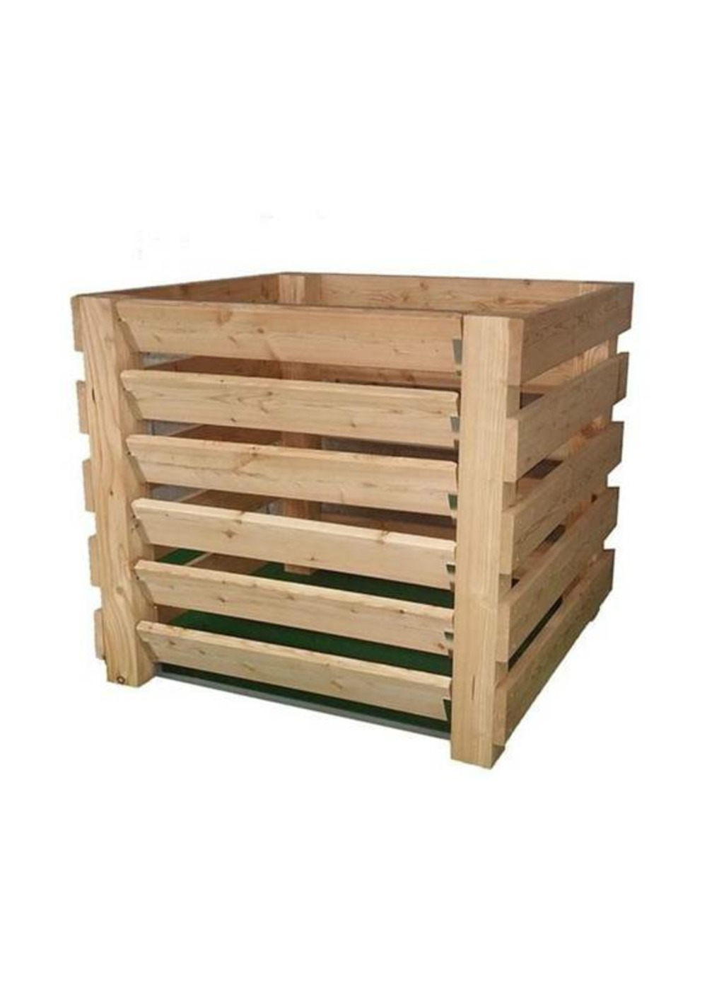 Composteur royal en mélèze - 950 x 950 x 900