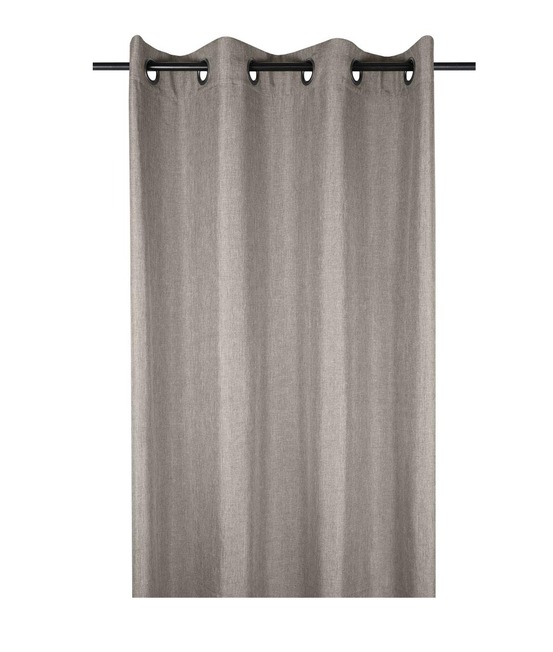 Un rideau tamisant bea chiné