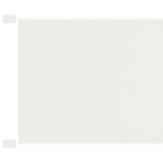 Auvent vertical blanc 140x600 cm tissu oxford