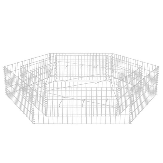 JARDINIERE GABION HEXAGONA 5-(862488)