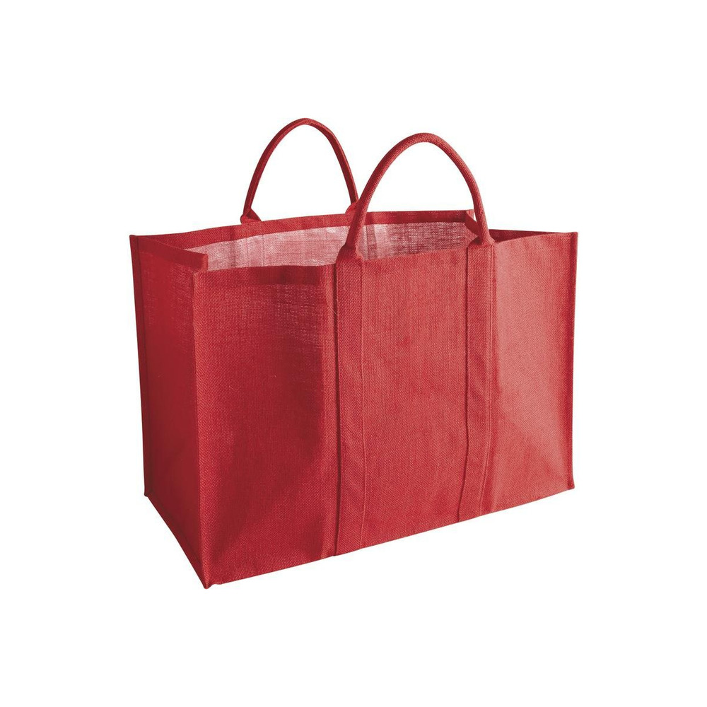 Sac à bûches en jute