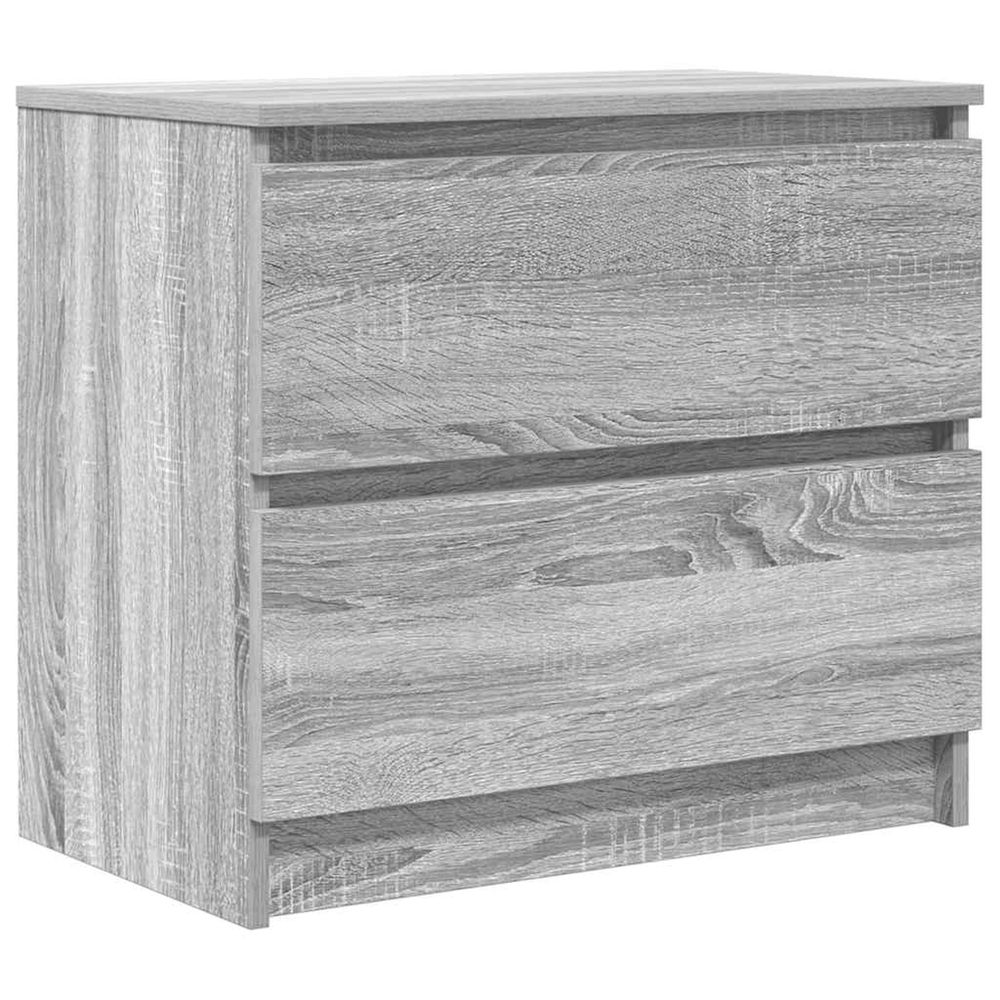 Meuble tv sonoma gris 60x35x54 cm bois d'ingénierie