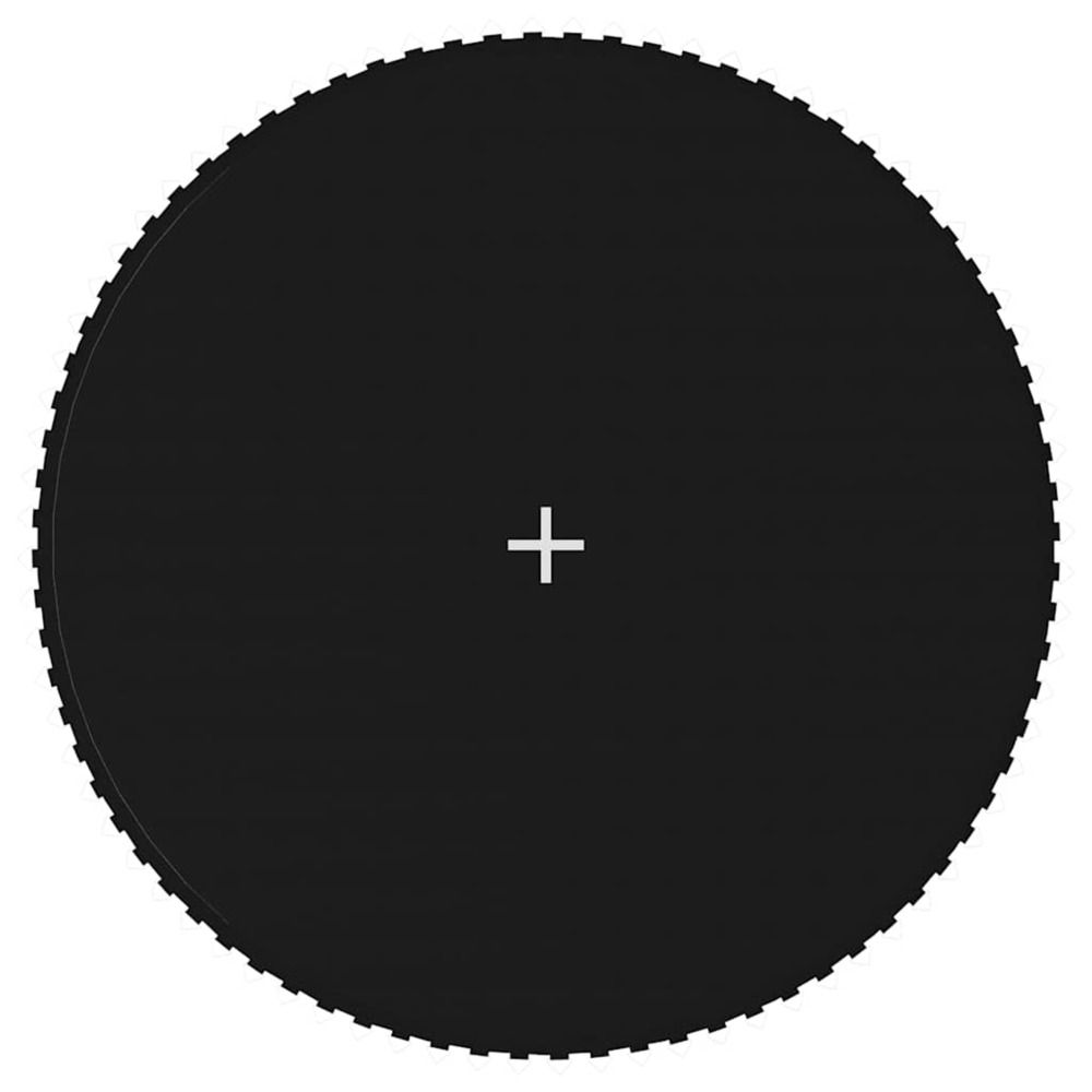 Tapis de saut tissu noir pour trampoline rond de 4,27 m