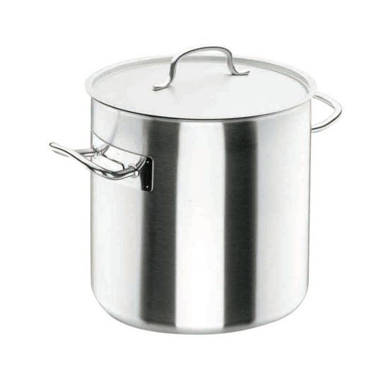Marmite traiteur inox 36cm + couvercle - 50136