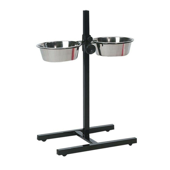 Bar a chien otis hauteur max 60 cm bol ø 21 cm 1,5 litres pour chien.