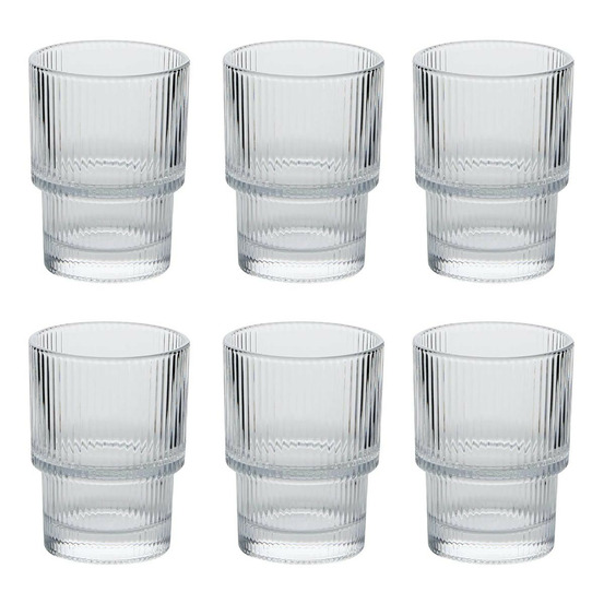 Lot de 6 gobelets bas