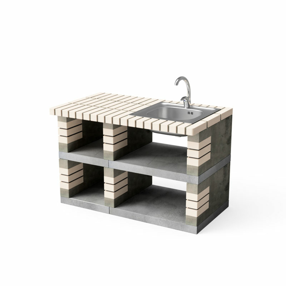 Pan america module avec évier & robinet