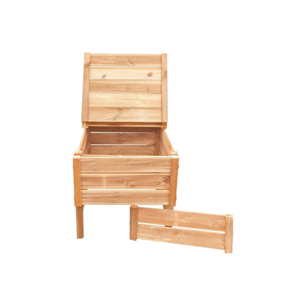 Composteur de jardin 350 litres douglas du morvan