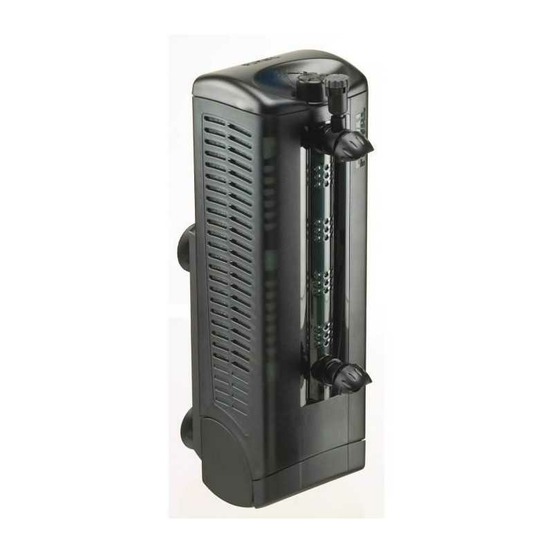 Filtre interieur u3 debit max 600 l/h aquarium
