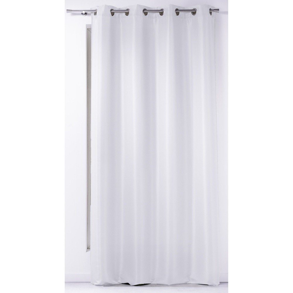 Rideau a oeillets uni collection punchi