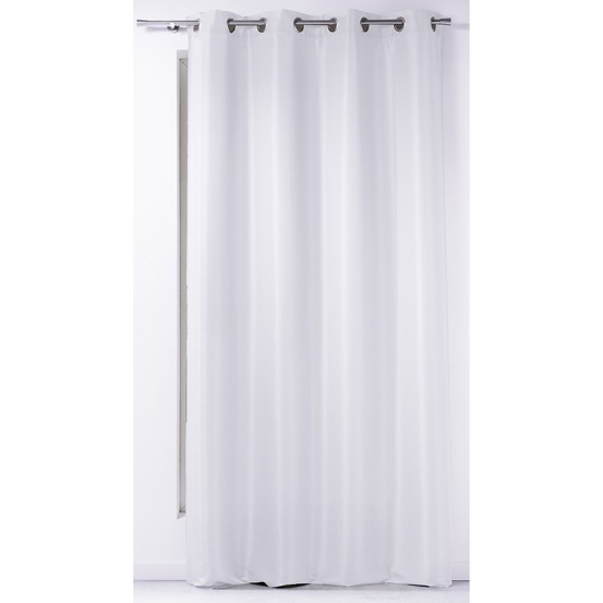 Rideau a oeillets uni collection punchi