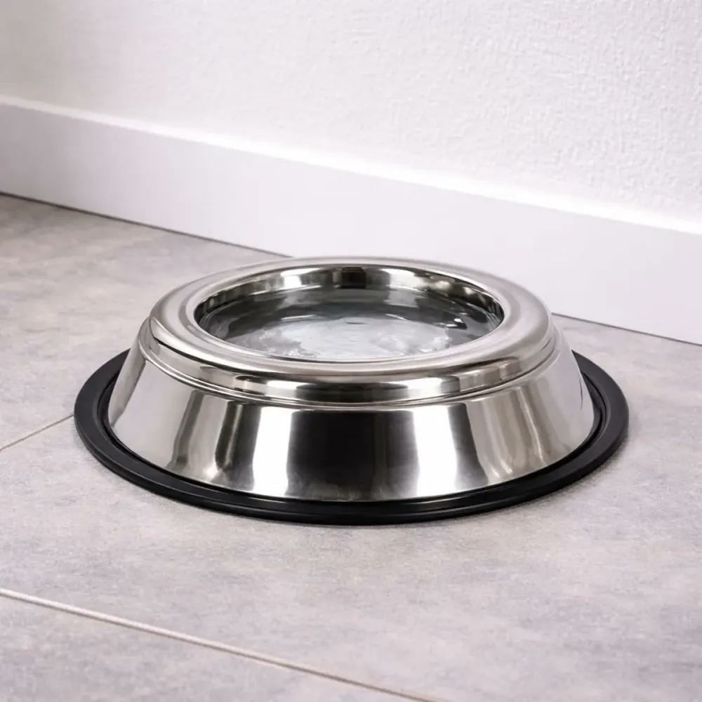 Gamelle inox anti débordement