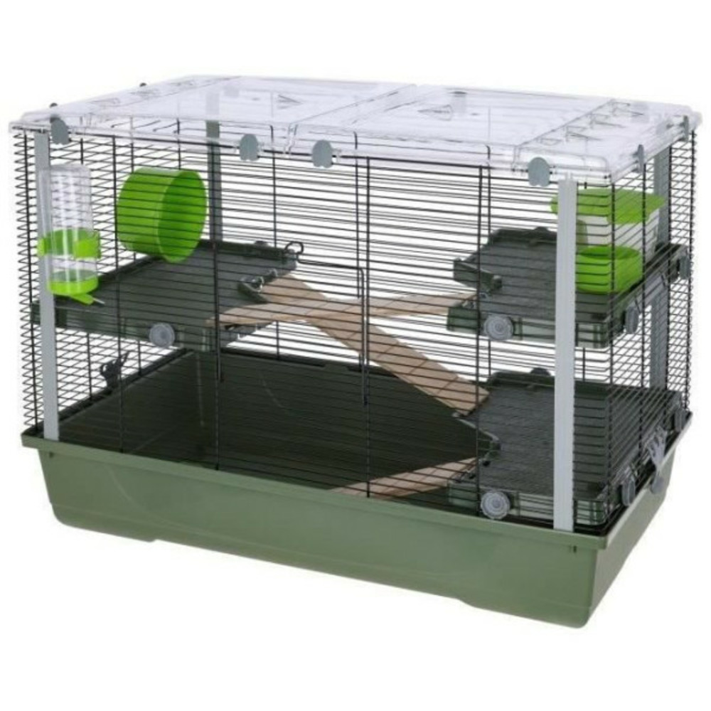 Cage petits rongeurs lapins - cochons d'inde - 79*45*60 cm - eva 23 - kerbl