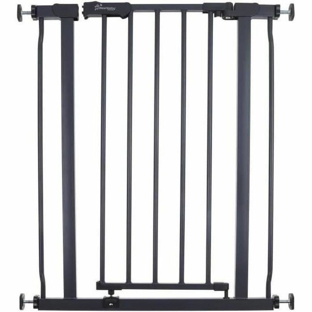 Barrière de sécurité montée par pression - 61-68 x 75 cm - double verrouillage - anthracite