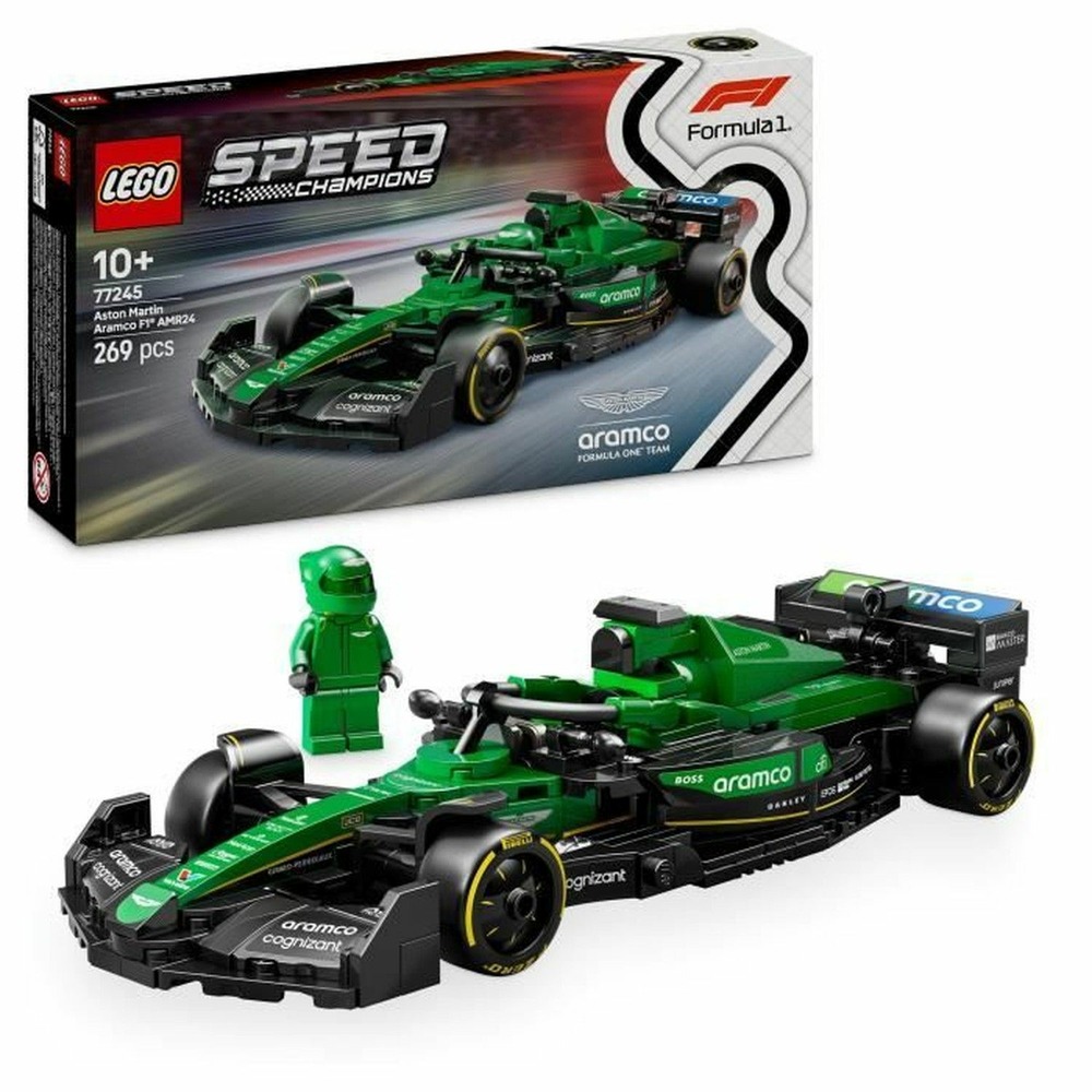 Lego speed champions voiture f1 aston martin aramco amr24