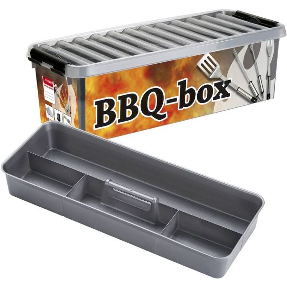 Boite q-line bbq-box avec insert compartimenté