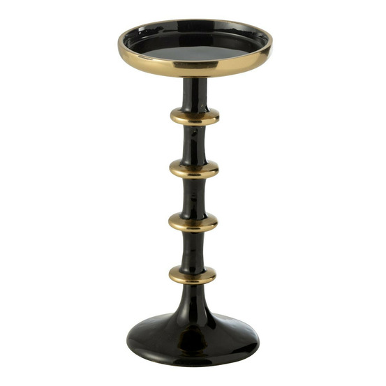 Bougeoir boule en métal