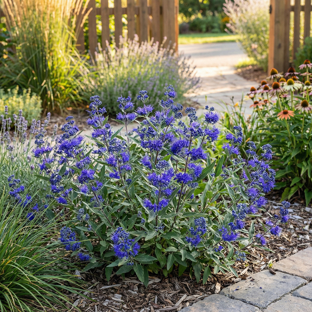 Caryopteris clandonensis dark knight - barbe-bleue - h. 30-50 cm