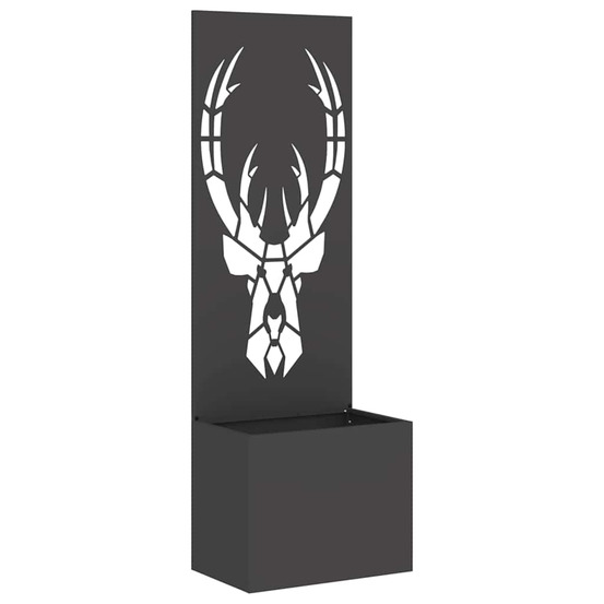 Écran de confidentialité de jardin noir 50 x 140 cm