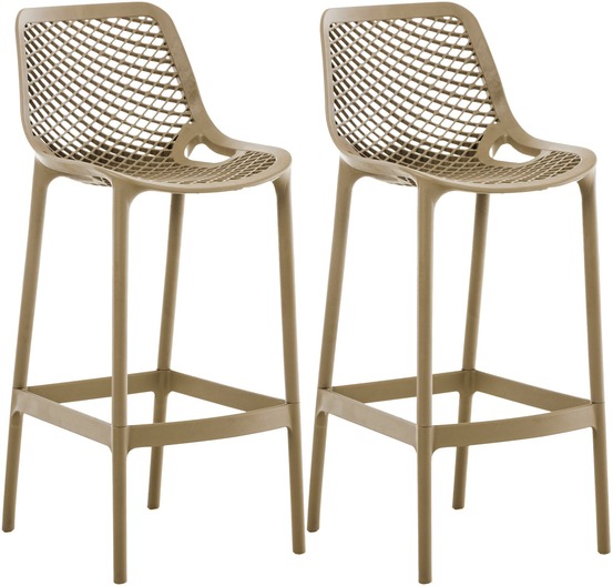 Lot de 2 tabourets de bar air